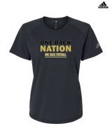 One Back Football Nation - Womens Adidas Performance Shirt