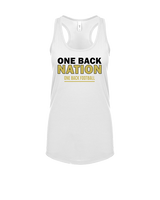 One Back Football Nation - Womens Tank Top