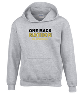 One Back Football Nation - Youth Hoodie