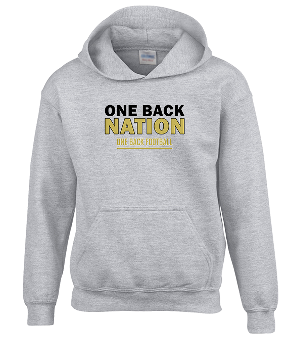 One Back Football Nation - Youth Hoodie