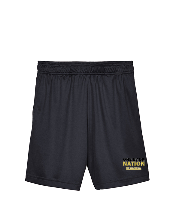 One Back Football Nation - Youth Training Shorts