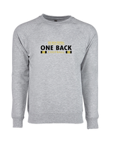 One Back Football Stacked - Crewneck Sweatshirt