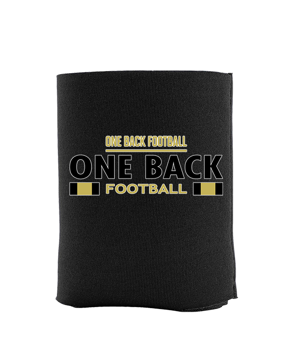 One Back Football Stacked - Koozie
