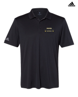 One Back Football Stacked - Mens Adidas Polo