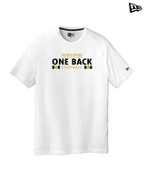 One Back Football Stacked - New Era Performance Shirt