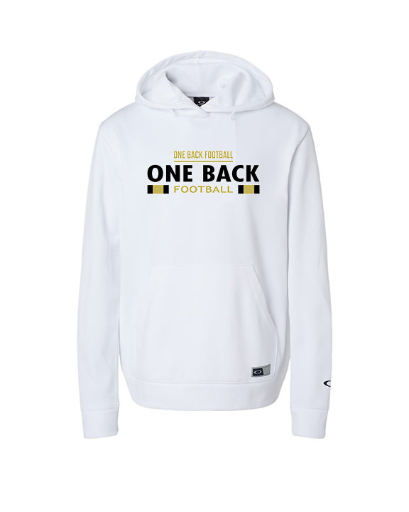 One Back Football Stacked - Oakley Performance Hoodie