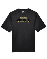 One Back Football Stacked - Performance Shirt