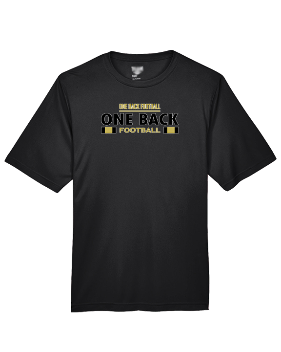 One Back Football Stacked - Performance Shirt