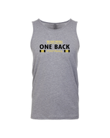 One Back Football Stacked - Tank Top