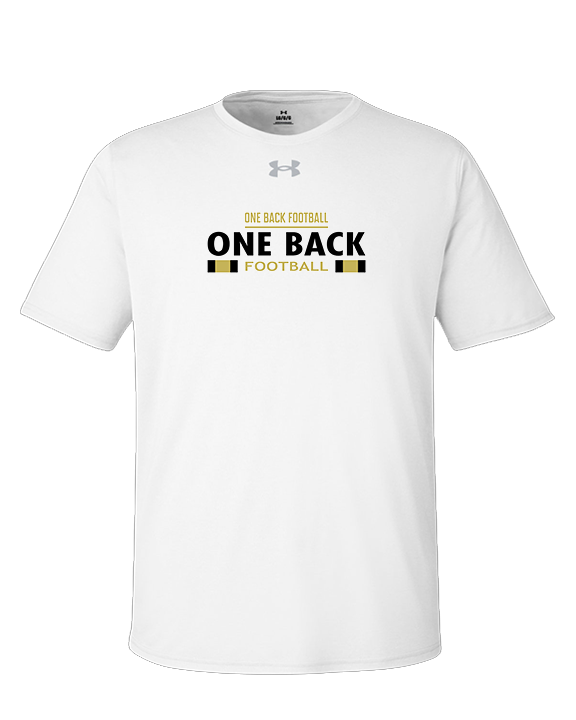 One Back Football Stacked - Under Armour Mens Team Tech T-Shirt