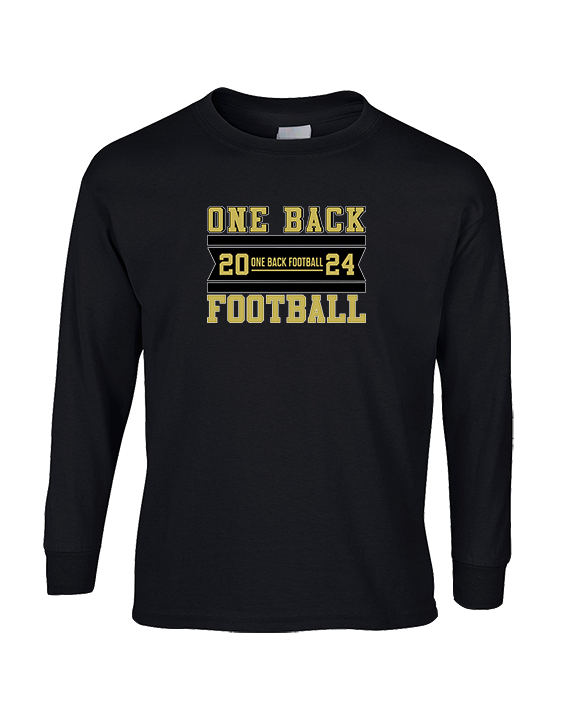 One Back Football Stamp - Cotton Longsleeve