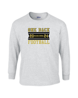 One Back Football Stamp - Cotton Longsleeve