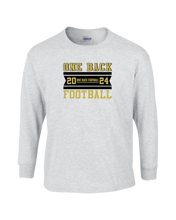 One Back Football Stamp - Cotton Longsleeve