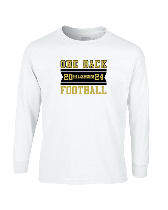 One Back Football Stamp - Cotton Longsleeve