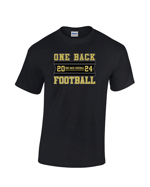 One Back Football Stamp - Cotton T-Shirt