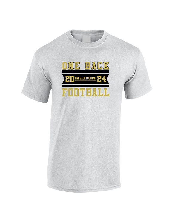 One Back Football Stamp - Cotton T-Shirt