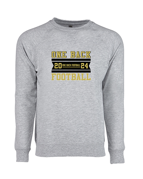 One Back Football Stamp - Crewneck Sweatshirt