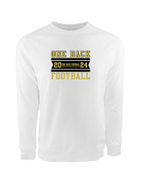 One Back Football Stamp - Crewneck Sweatshirt