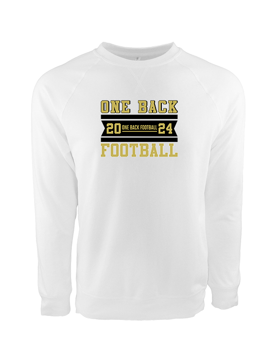 One Back Football Stamp - Crewneck Sweatshirt