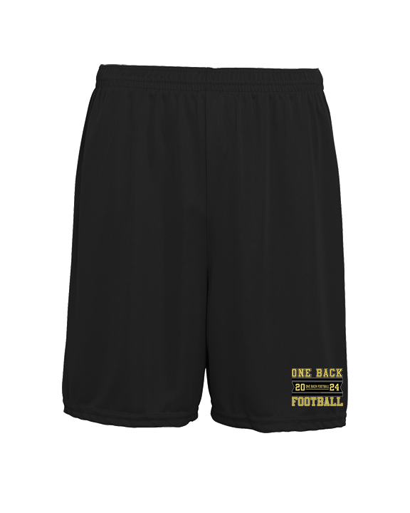 One Back Football Stamp - Mens 7inch Training Shorts