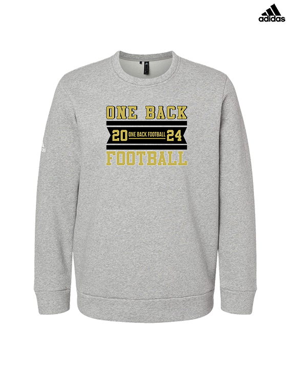 One Back Football Stamp - Mens Adidas Crewneck