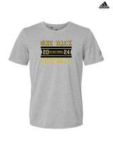 One Back Football Stamp - Mens Adidas Performance Shirt
