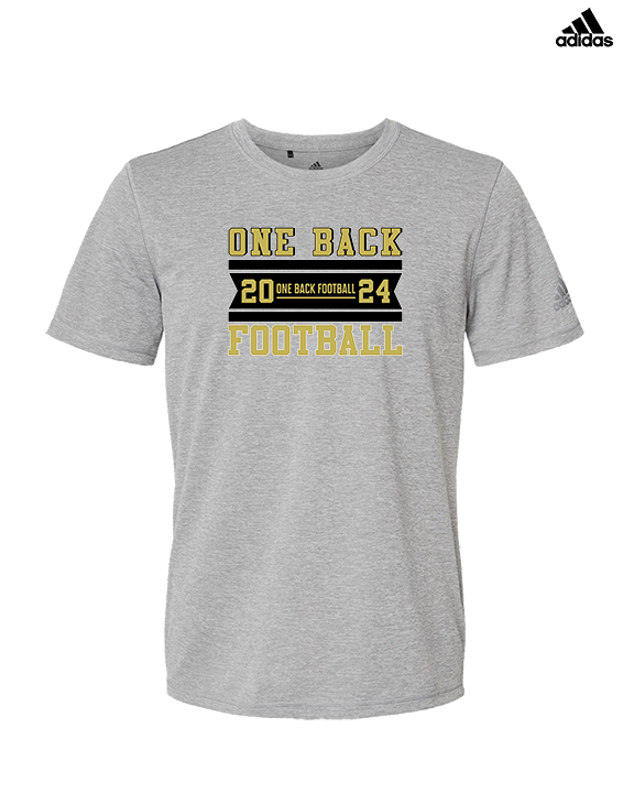 One Back Football Stamp - Mens Adidas Performance Shirt