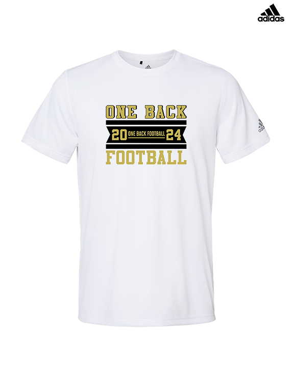 One Back Football Stamp - Mens Adidas Performance Shirt