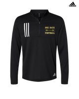 One Back Football Stamp - Mens Adidas Quarter Zip