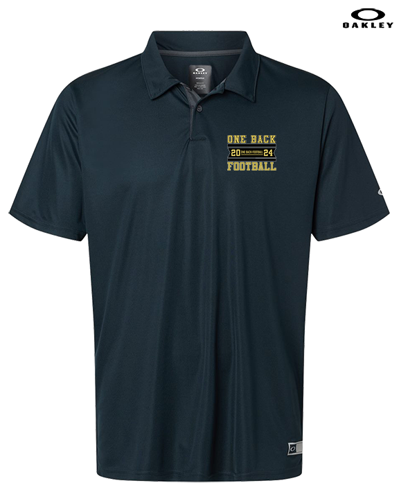 One Back Football Stamp - Mens Oakley Polo
