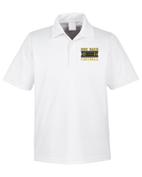 One Back Football Stamp - Mens Polo