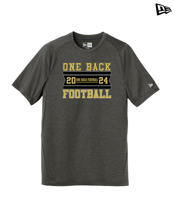 One Back Football Stamp - New Era Performance Shirt