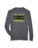 One Back Football Stamp - Performance Longsleeve