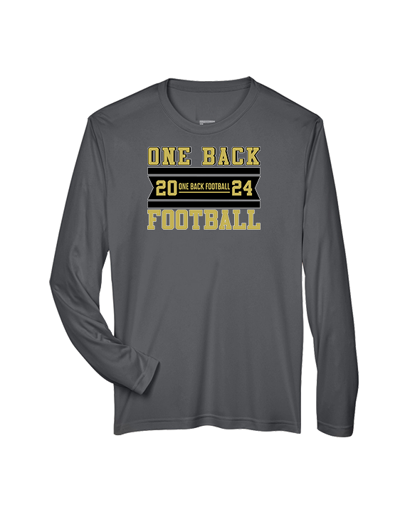 One Back Football Stamp - Performance Longsleeve