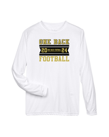 One Back Football Stamp - Performance Longsleeve