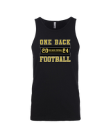 One Back Football Stamp - Tank Top