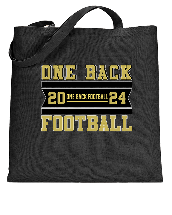 One Back Football Stamp - Tote