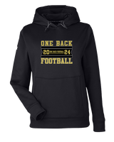 One Back Football Stamp - Under Armour Ladies Storm Fleece