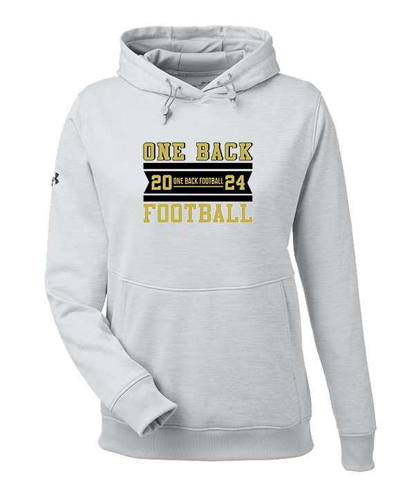 One Back Football Stamp - Under Armour Ladies Storm Fleece