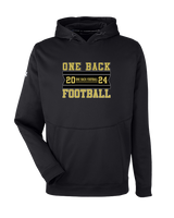 One Back Football Stamp - Under Armour Mens Storm Fleece