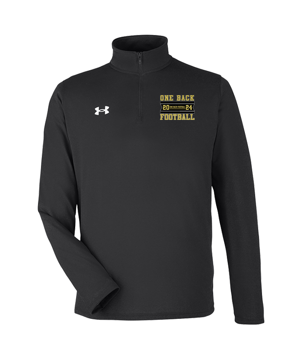 One Back Football Stamp - Under Armour Mens Tech Quarter Zip