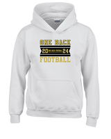 One Back Football Stamp - Unisex Hoodie