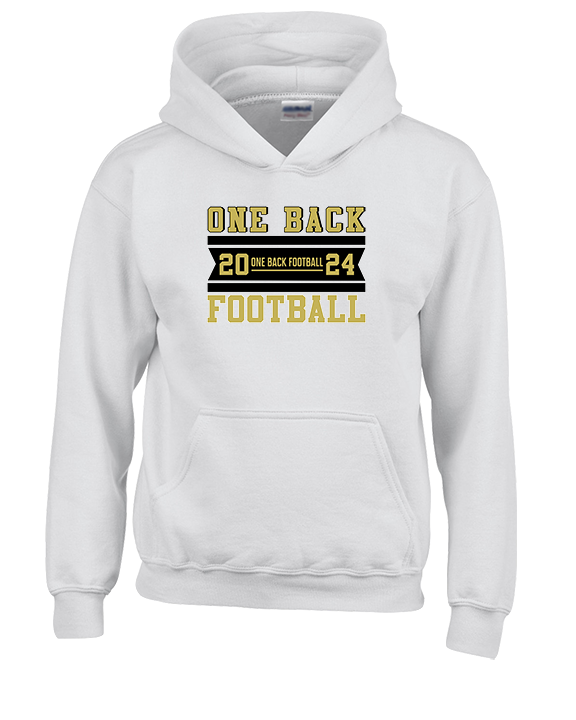 One Back Football Stamp - Unisex Hoodie