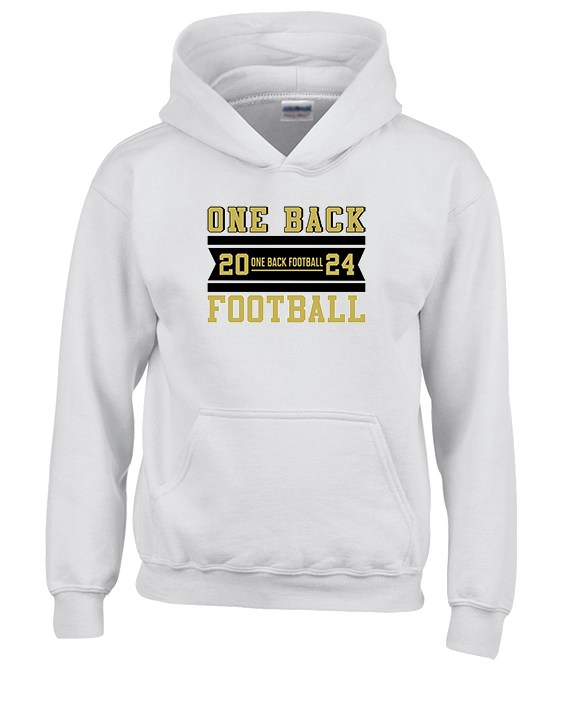 One Back Football Stamp - Youth Hoodie
