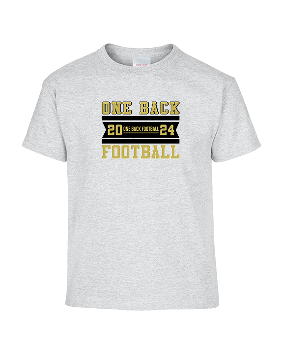 One Back Football Stamp - Youth Shirt