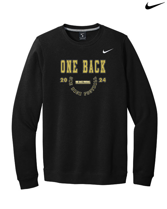 One Back Football Swoop - Mens Nike Crewneck