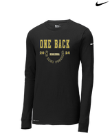 One Back Football Swoop - Mens Nike Longsleeve