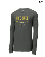One Back Football Swoop - Mens Nike Longsleeve