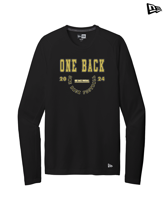 One Back Football Swoop - New Era Performance Long Sleeve