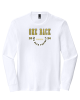 One Back Football Swoop - Tri-Blend Long Sleeve